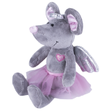 Softoy Игрушка Мышь в юбке и с крылышками, 26 см S882/15
