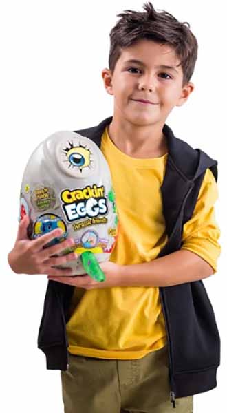 Crackin'Eggs Игрушка-сюрприз Динозавр в яйце, 22 см, серия Парк Динозавров