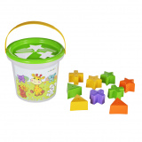 Жирафики Сортер "Волшебное ведерко" 9 деталей