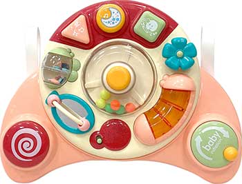 Развивающий игровой центр Everflo Little DJ  HS0438203 pink 