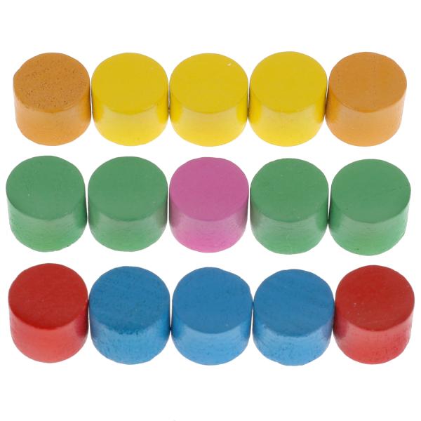 Буратино Развивающая игрушка из дерева «Цветные точки»