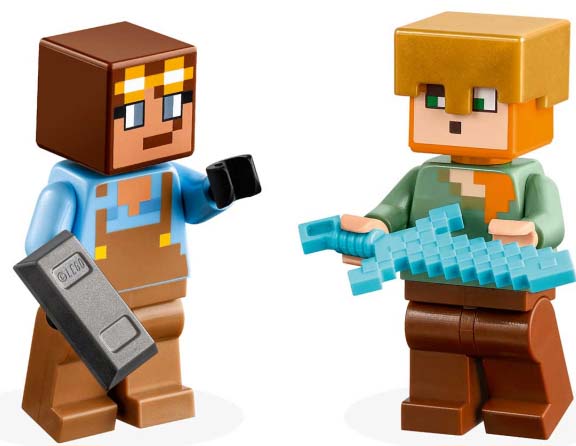Lego Minecraft Конструктор "Оружейная палата"