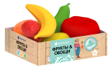 (м)Набор «Фрукты» в ящике (6 шт.)