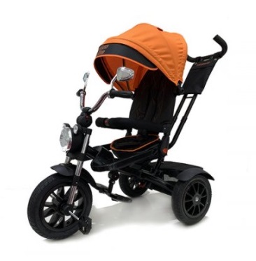 Lexus Trike Детский трехколесный велосипед со светомузыкой, цвет / оранжевый