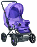 Everflo Прогулочная коляска Lou Lou Jardin E-400 Luxe / цвет Purple (фиолетовый)