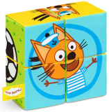 Мякиши Кубики "Три Кота" Собери Коржика