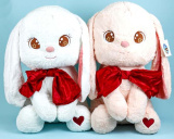 Мягкая игрушка "Кролик с бантиком", 55 см