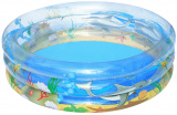 Bestway Бассейн детский "Морская жизнь", бортик - 3 кольца, 170х53 см, 736 л