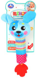 Умка Погремушка с пищалкой текстильная «Щенок»