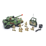Mioshi Army Танк радиоуправляемый, 30см, с фигурками