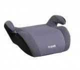 Автокресло детское бустер "Мякиш плюс" / серый