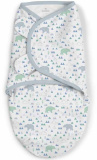 Summer Infant Конверт на липучке Swaddleme, размер S/M / цвет серый-зеленый-мишки
