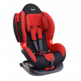 Автокресло Siger Кокон Isofix группа 1/2 (9-25 кг) / красный