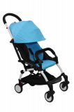 Yoya Care 598L Коляска прогулочная  белая рама / Голубой