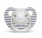 Suavinex Hello Baby Пустышка от 6-18мес, с анатомической силиконовой соской "Hello Baby"