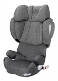 Автокресло детское Solution Q3-fix Plus Manhattan Grey 15-36 кг / серый