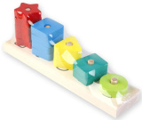 Alatoys Развивающая игрушка пирамидка "Счеты"