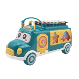 Huanger Игрушка развивающая Сортер Автобус-ксилофон / цвет зеленый