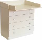 Комод Polini kids Simple 1580, слоновая кость
