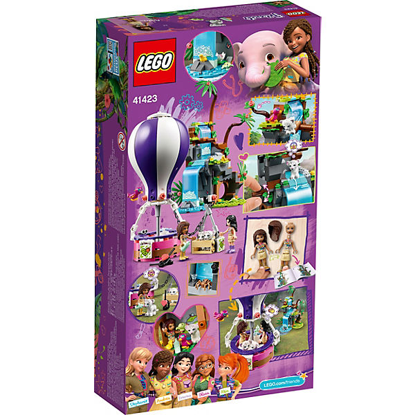 Lego Конструктор Friends "Джунгли: спасение тигра на воздушном шаре"