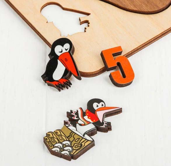 Нескучные игры Развивающая доска "Сорока-белобока"