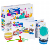GENIO KIDS Набор для детского творчества "Мел-пластилин. Лепи и рисуй"