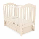 Гандылян Кровать детская "Анастасия" маятник универсальный / цвет слоновая кость