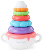 Happy Baby Игрушка-пирамидка Pyramid Pie rainbow