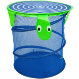 Bondibon Корзина для хранения игрушек Черепаха, 35х40 см., сетка