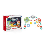 Музыкальная подвеска с игрушками на кроватку HE0318