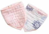 Aden & Anais Слюнявчики bandana bib Pretty Pink S3334