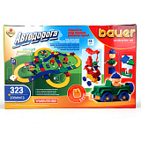 Конструктор Bauer серии Автодорога 323 эл. (в коробке)
