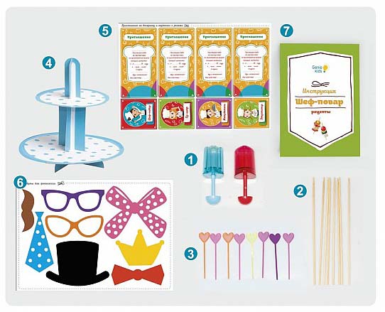 Genio Kids Игровой набор "Гениальная вечеринка: Шеф-повар"