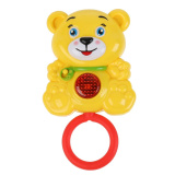 Умка Развивающая озвученная игрушка Музыкальный мишутка 304437 / цвет желтый