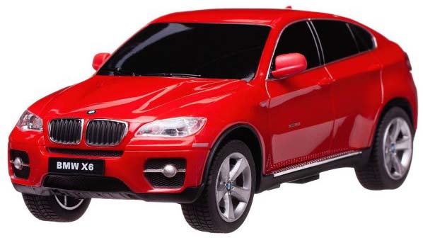 Rastar Машина на радиоуправлении BMW X6 / цвет красный