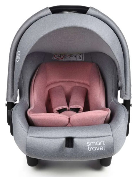 Smart Travel Автокресло First Lux (0-13 кг) / цвет Light grey (светло-серый)