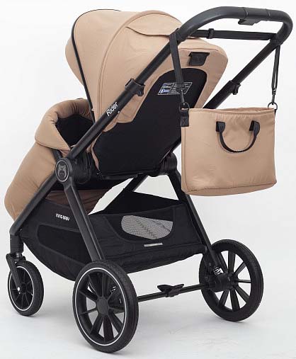 Ining Baby Коляска 2 в 1 Rider KR345 / цвет Khaki (бежевый)