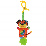 Умка Текстильная игрушка-подвеска Тигр на блистере 307501 / цвет оранжевый