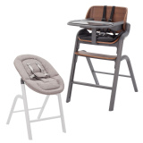 Carrello Стульчик для кормления Combi CRL-9505 / цвет Coffee Black (коричневый-черный)
