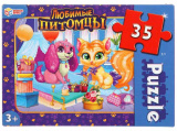 Умные игры Макси-пазл «Любимые питомцы»