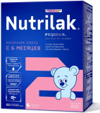 Nutrilak Молочная смесь Premium 2, с 6 месяцев, 300 г
