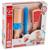 Hape Музыкальный набор "Трещотка Дуо"