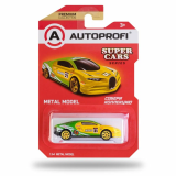 Машинка коллекционная 1:64, Серия SUPER CARS (Bugatti)