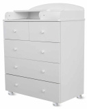 Incanto Комод пеленальный Agio Premium 800/5 / цвет белый