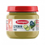 Semper Пюре "Цукини", с 4 месяцев (80г)