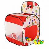 Набор   / палатка /100 шариков / баскетбольное кольцо /