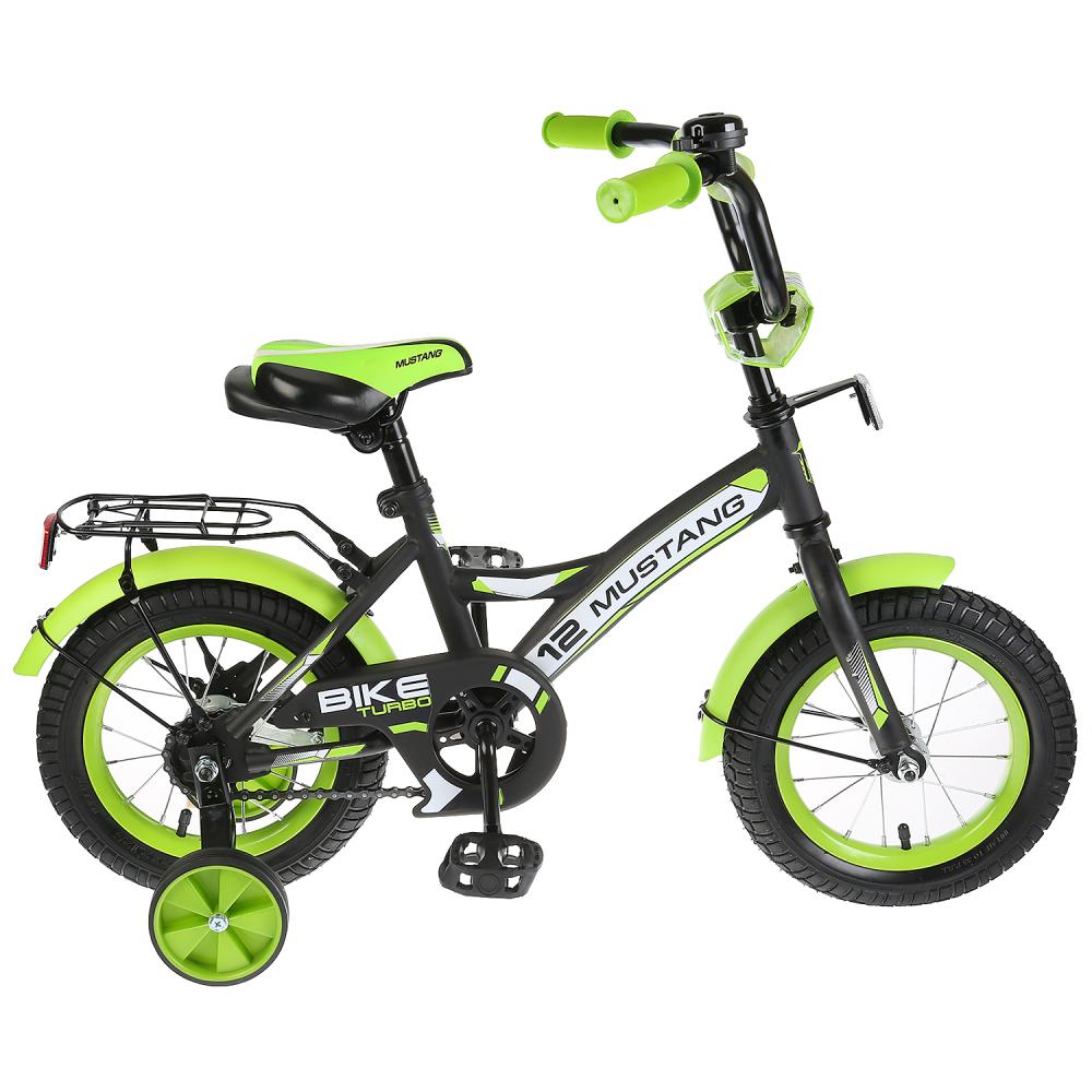 Велосипед 12 дюймов на какой. Детский велосипед Мустанг 12. Велосипед Mustang 12 дюйма. Mustang велосипед детский 12 дюймов. Велосипед арт st12069-GW (12) зеленый.