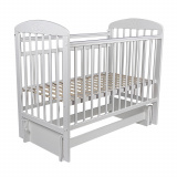 Ивашка Кровать детская "Мой малыш" - 9" / универсальный маятник / цвет белый