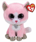 Ty Мягкая игрушка Beanie Babies кошечка Fiona, 15 см