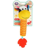 Текстильная игрушка погремушка - пищалка Умка в кор.250шт
